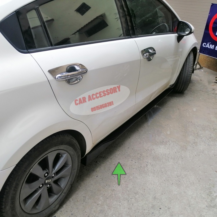 Lip hông Lip sườn Kia mẫu độ cho xe Kia Rio