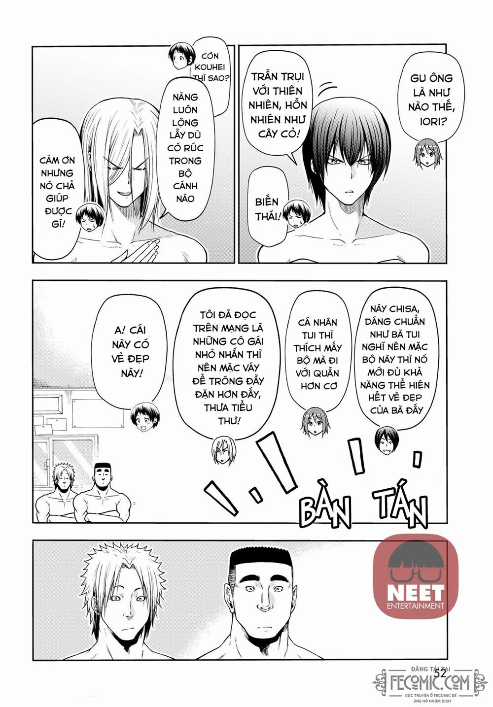 cô gái thích lặn - grand blue chapter 75 18