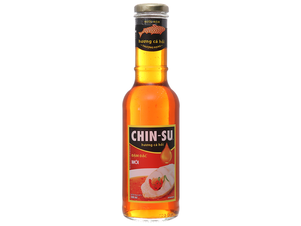 Nước mắm Chinsu hương cá hồi chai 500ml