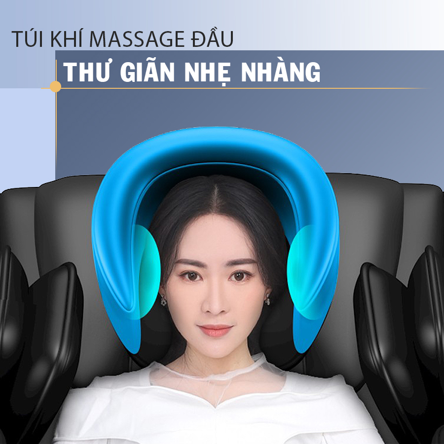 Ghế massage toàn thân OKACHI LUXURY Star JP-I9 (xám)