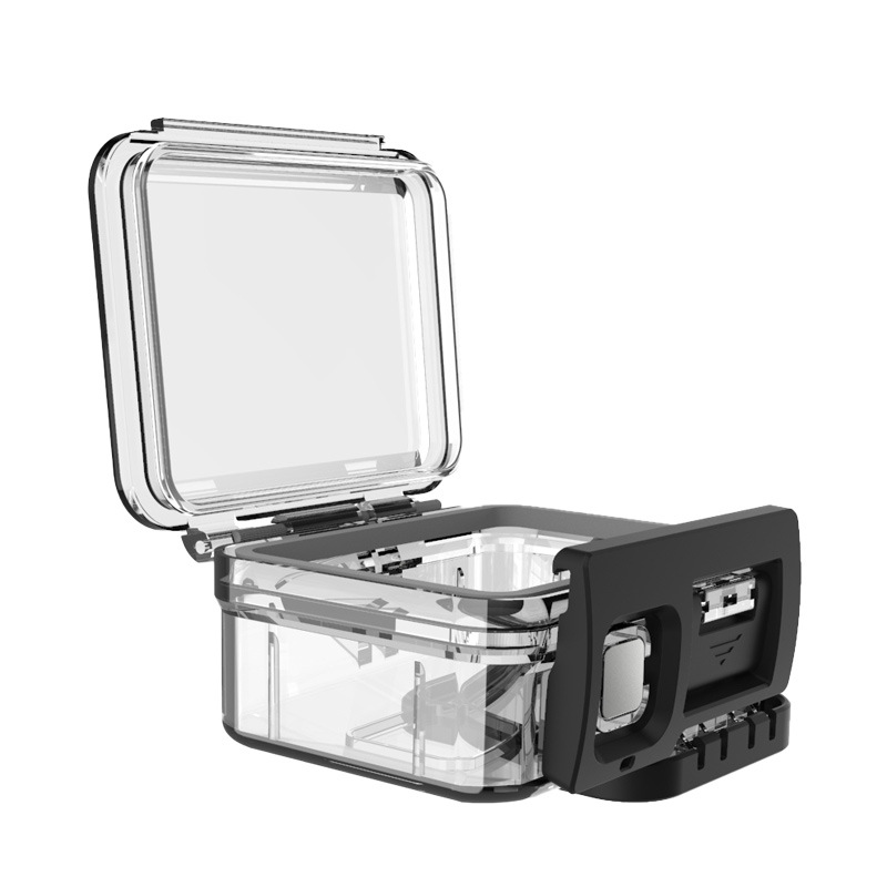 Vỏ Chống Nước GoPro 8 Telesin - Case Bảo Vệ Máy Quay Phim GoPro Hero 8 Black (Hàng chính hãng)