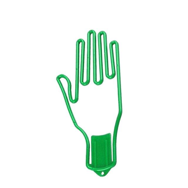 1PC Colorful Plastic Golf Gloves Holder Golfer Tool Glove Rack Dryer Hanger Golf Training Aids Golf Tool Outdoor Sports Supplies