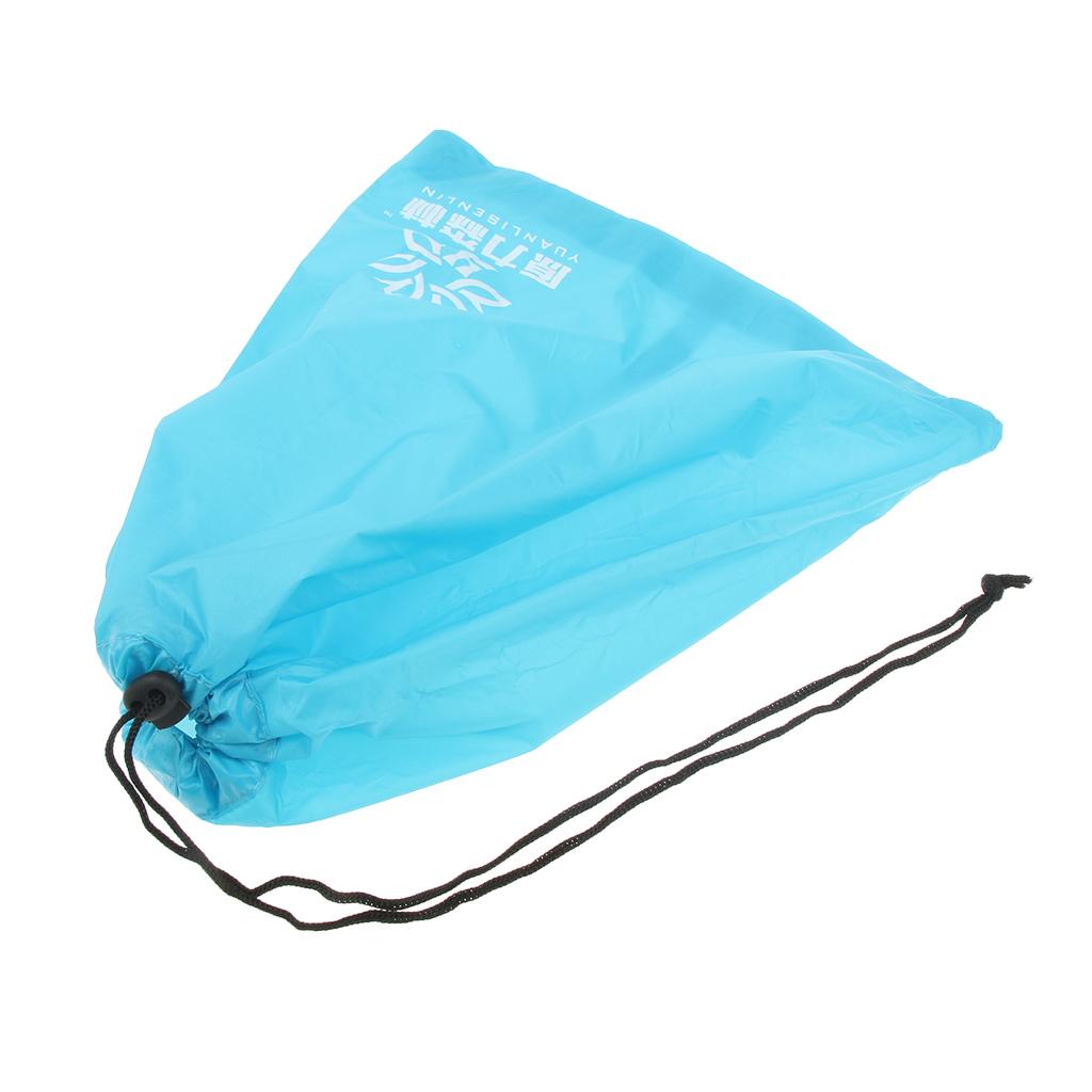 Portable Waterproof Stuff Sack Storage Bag Dust Bag Home Travel Camping blue