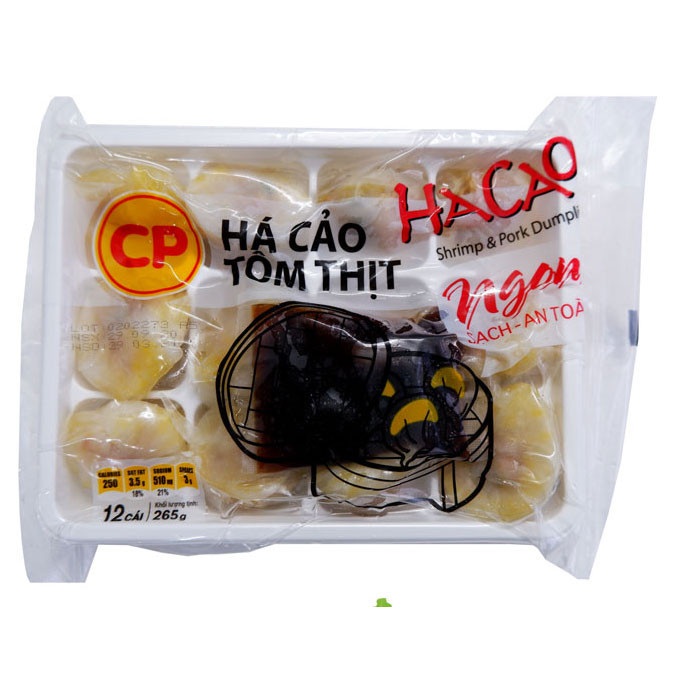 - Há cảo tôm thịt CP - Loại 265g