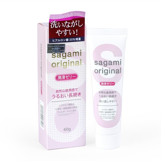 Gel Bôi Trơn Tự Nhiên Sagami Nhật Bản - Trong Suốt - Không Màu - Không Mùi