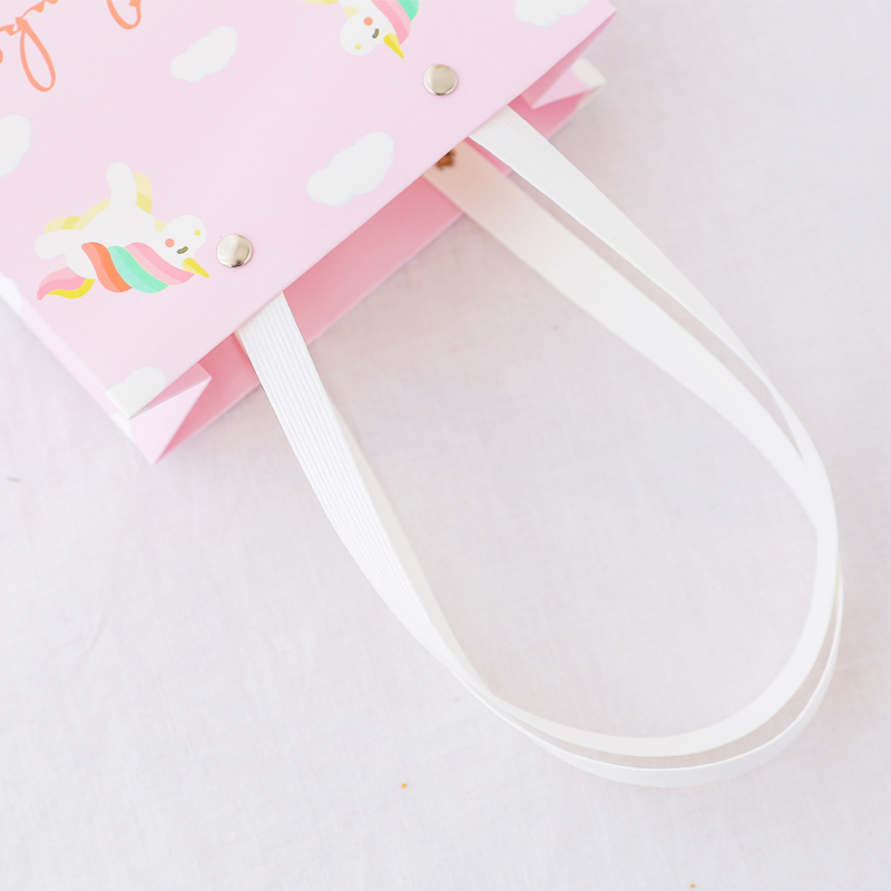 Combo 10 cái Túi giấy đựng mỹ phẩm quà tặng cao cấp THANKS PONY dễ thương
