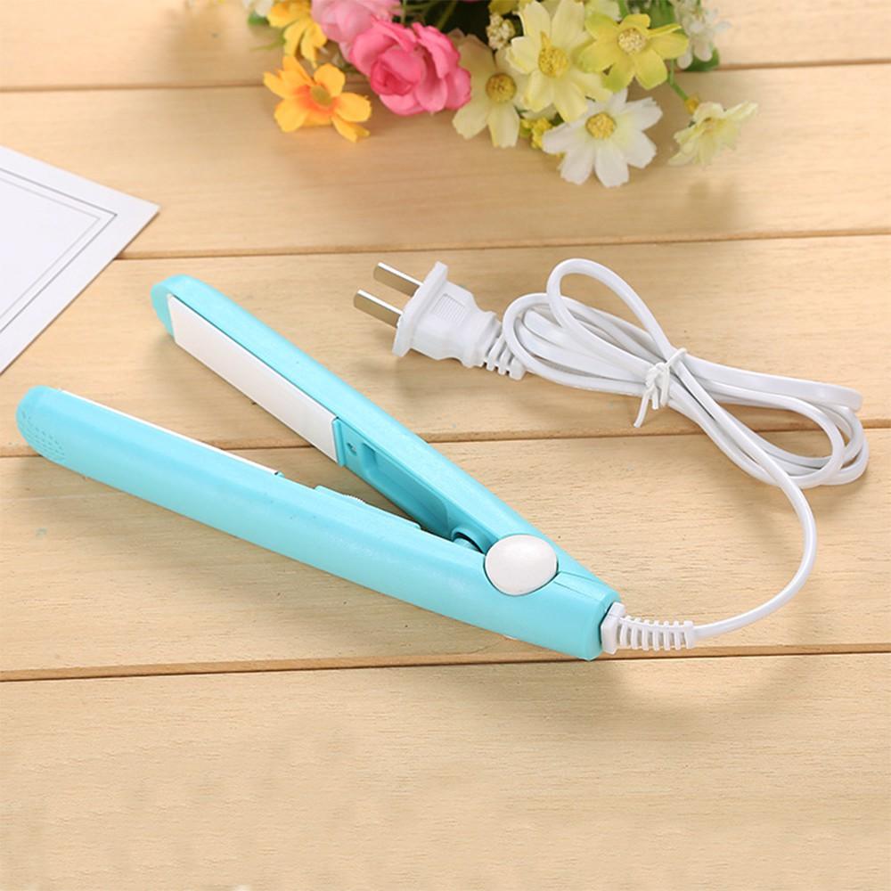 Bán Sỉ Máy Ép Là Duỗi Tóc Cute - Mini Một Màu - Kẹp Tạo Kiểu Tóc
