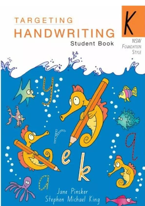 Targeting Handwriting NSW Year K Student Book