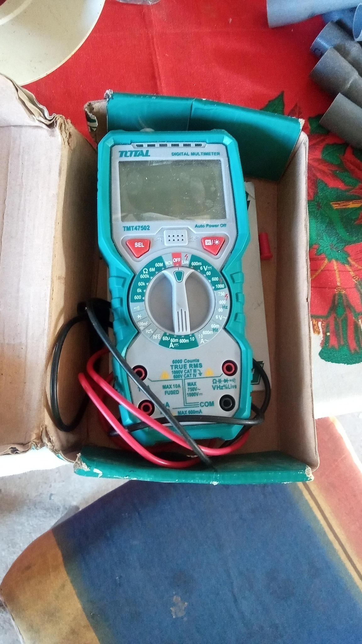 ĐỒNG HỒ ĐO ĐIỆN VẠN NĂNG TOTAL TMT47502 - HÀNG CHÍNH HÃNG