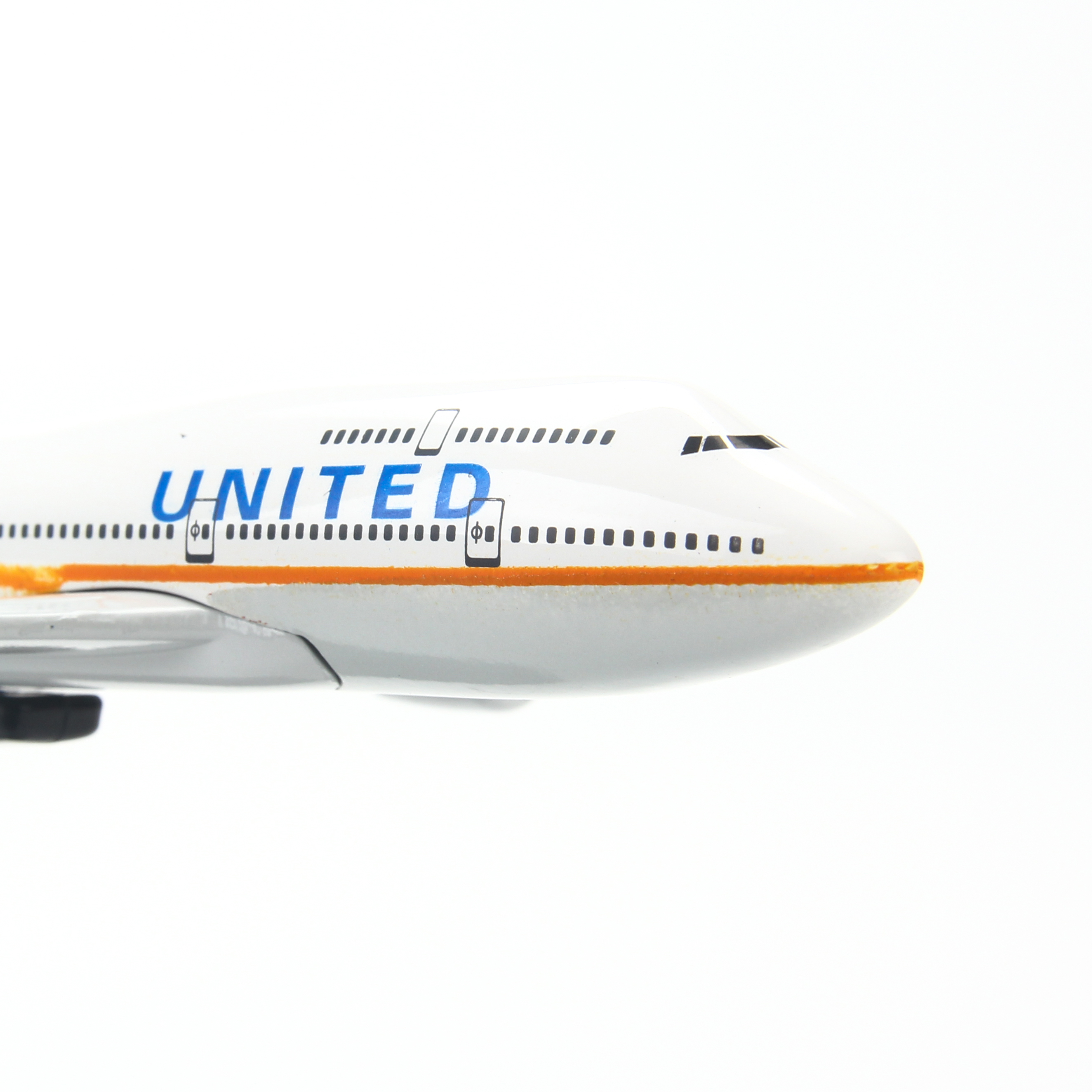 Mô Hình Máy Bay Trưng Bày Boeing 747 United Airlines Everfly