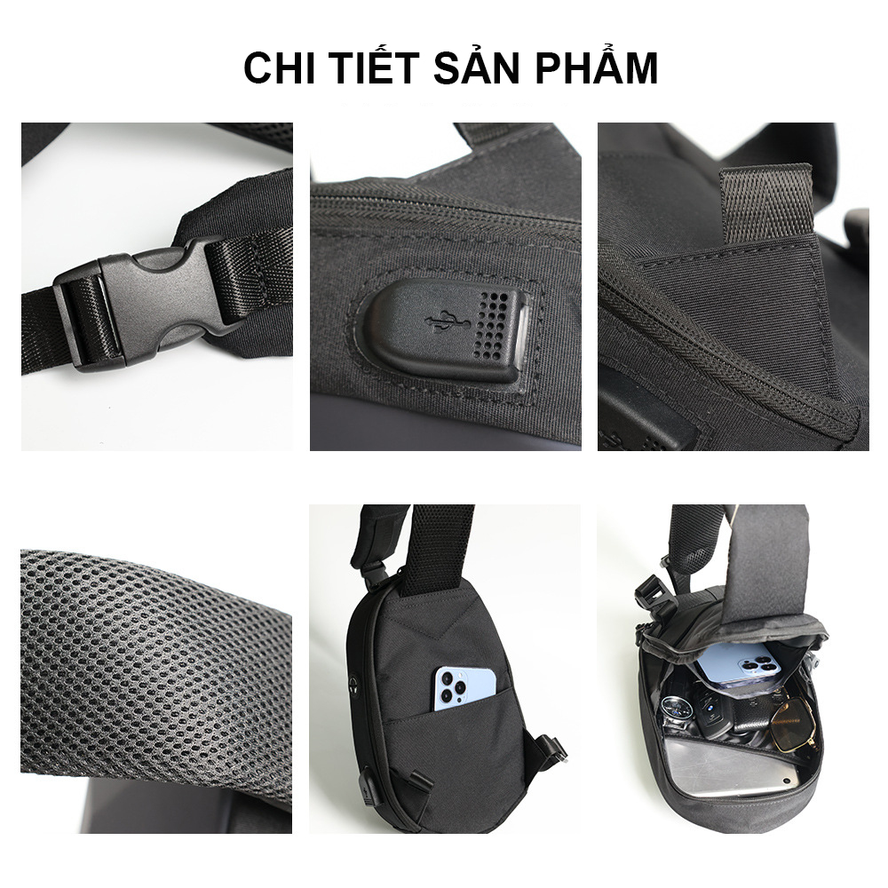 Túi đeo chéo nam phong cách mới - BEE GEE DCN9164