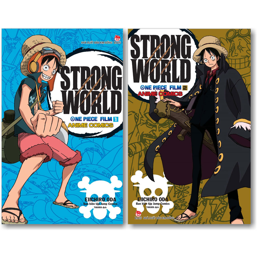 Hình ảnh Combo Anime Comics: One Piece Film Strong World (2 Cuốn)