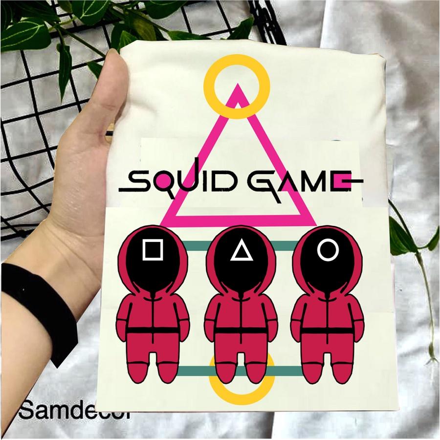 Áo squid game trò chơi con mực cho cả gia đình cực chất hot trend 2021