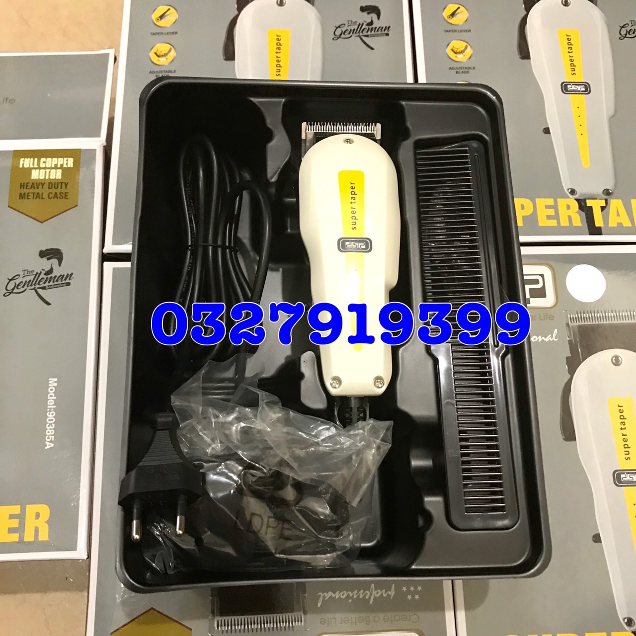 Tông đơ cắt tóc cắm điện DSP 90464 -công suất 10W