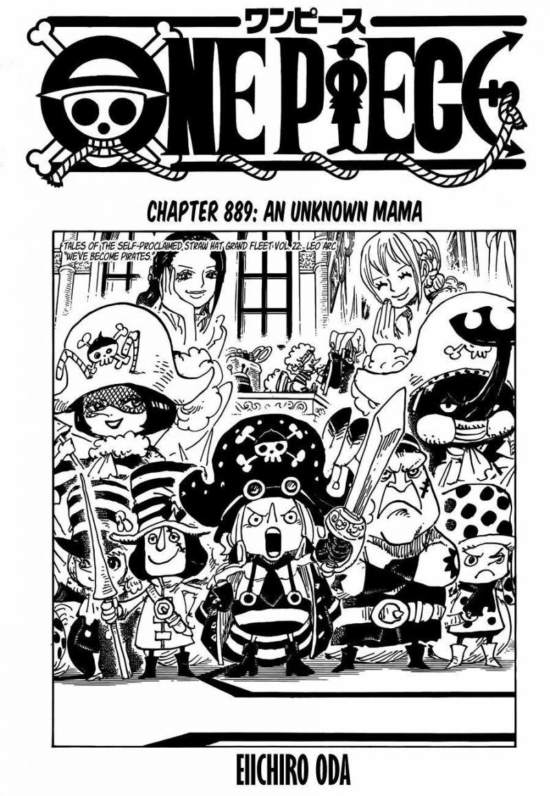 đảo hải tặc - one piece chapter 889 1