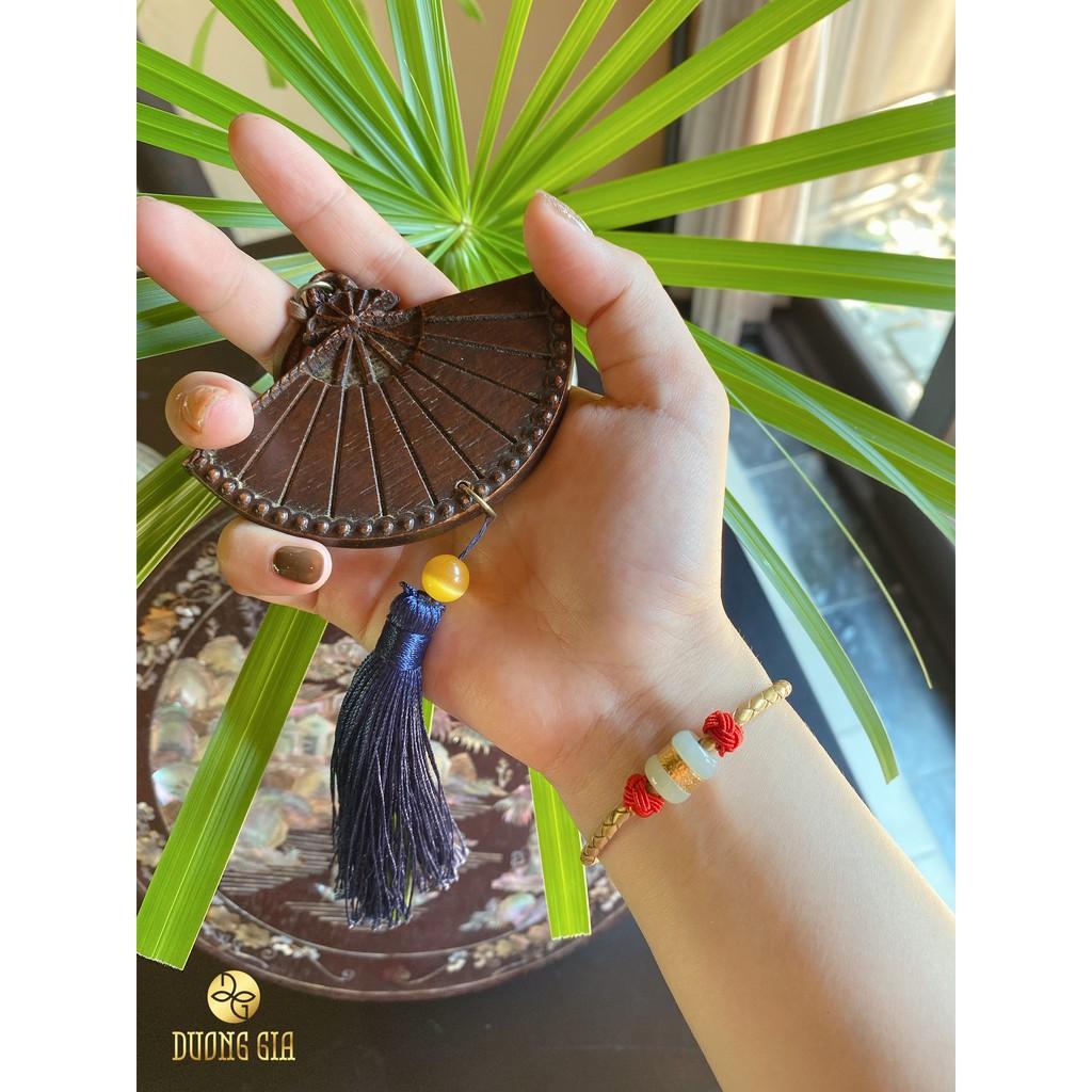Vòng tay mix Lu Thống - Trầm Hương Dương Gia phong thủy, hút lộc, kỵ tà , may mắn
