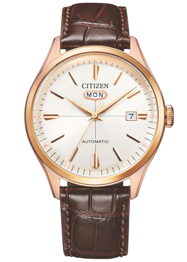 Đồng Hồ Citizen C7 Dây Da NH8393-05A - Mặt Trắng