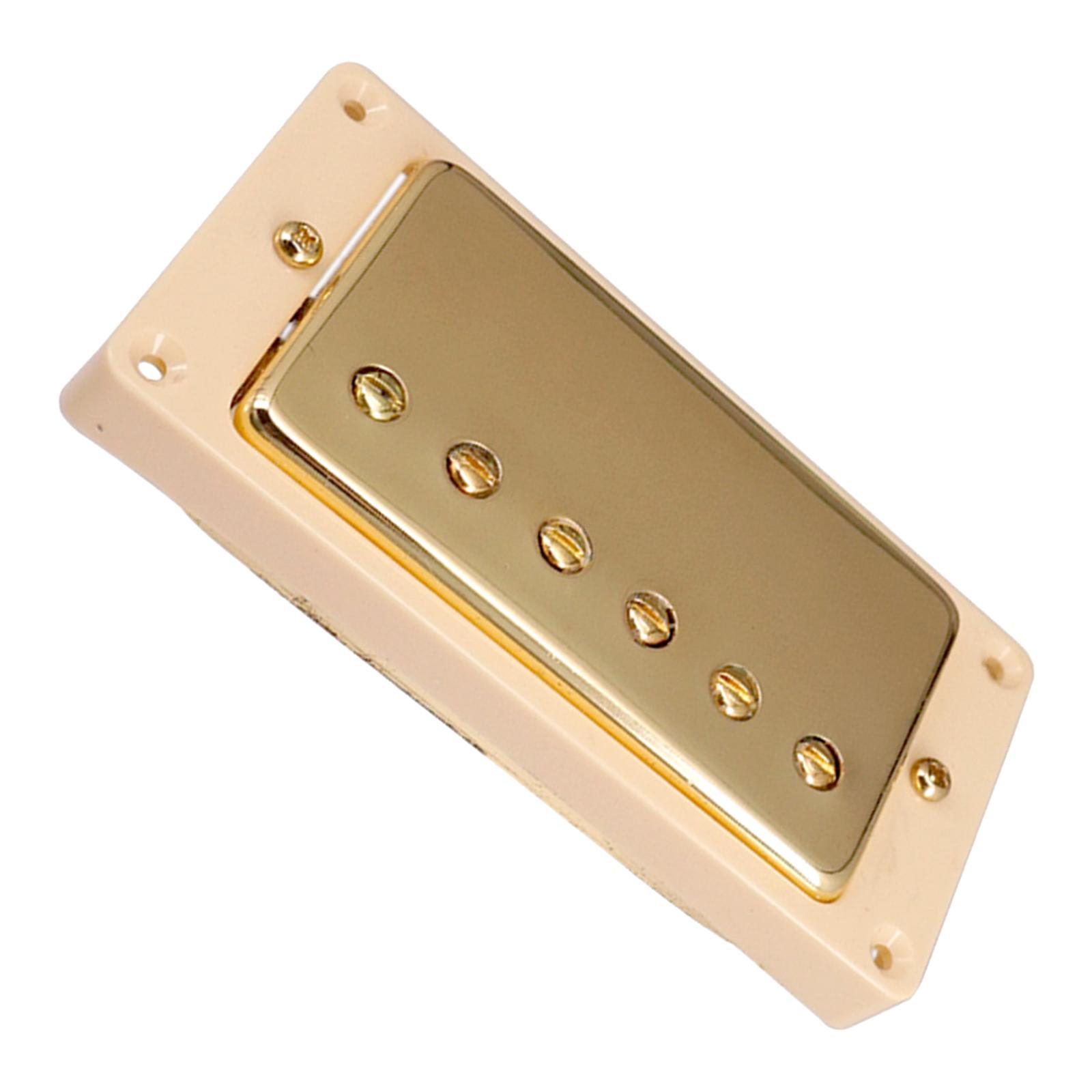 Pro Double Coil Pickup Part 5.2cm, Electric Guitar Neck Bridge Pickup, Guitar Neck Pickup Gear Tools for LP Guitar, Electric Guitar Supplies