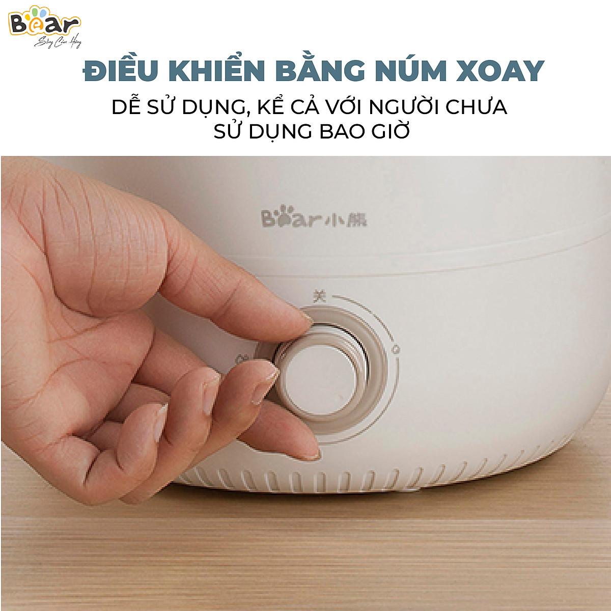 Máy Phun Sương Tạo Ẩm Bear Bộ Lọc Ion Bạc Diệt Khuẩn JSQ-C45U1 - Hàng chính hãng