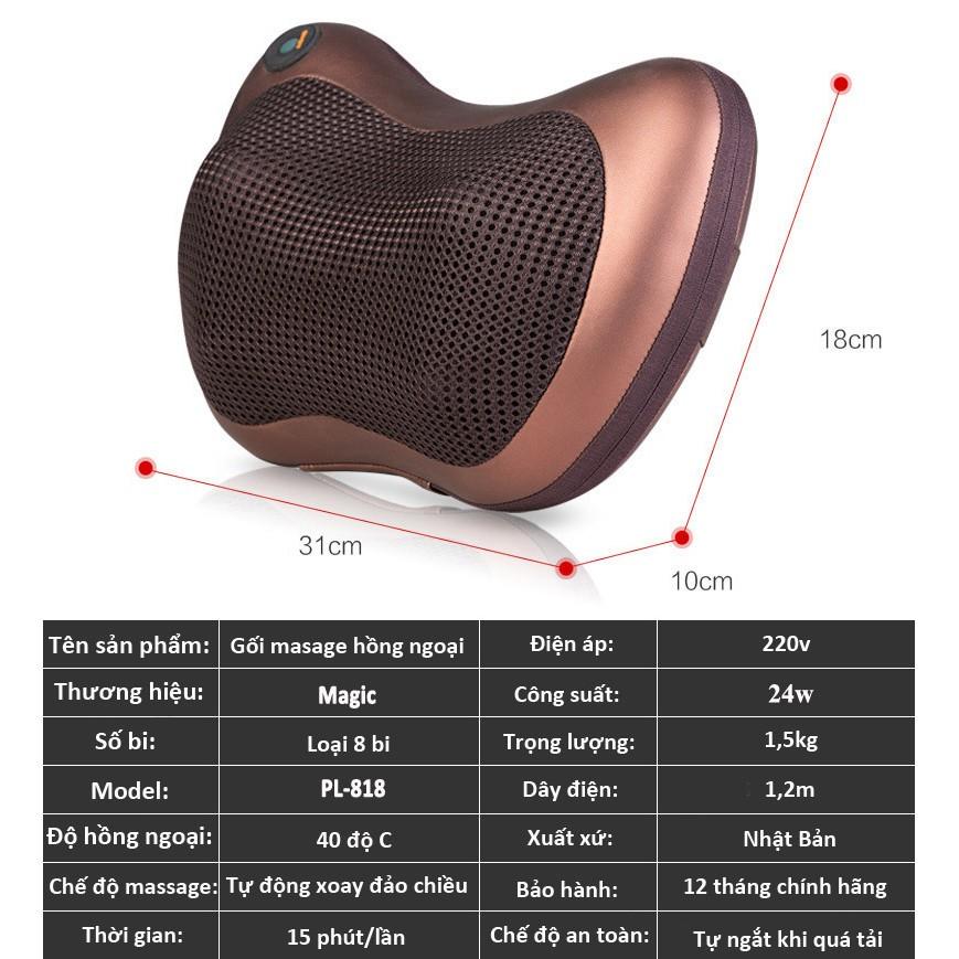 Máy massage hồng ngoại - Hàng Chính Hãng, Công Nghệ Nhật Bản