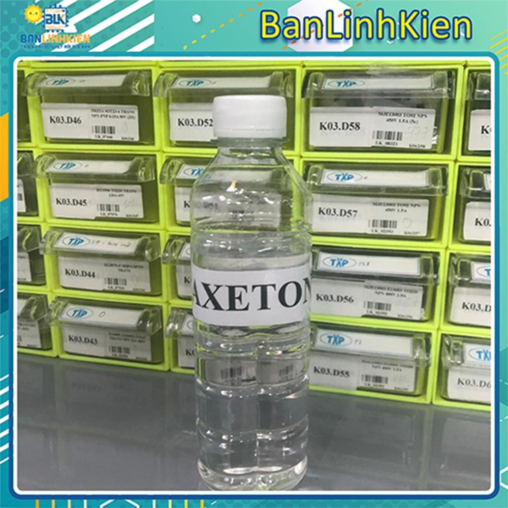 Nước rửa mạch in PCB Axeton 300ml