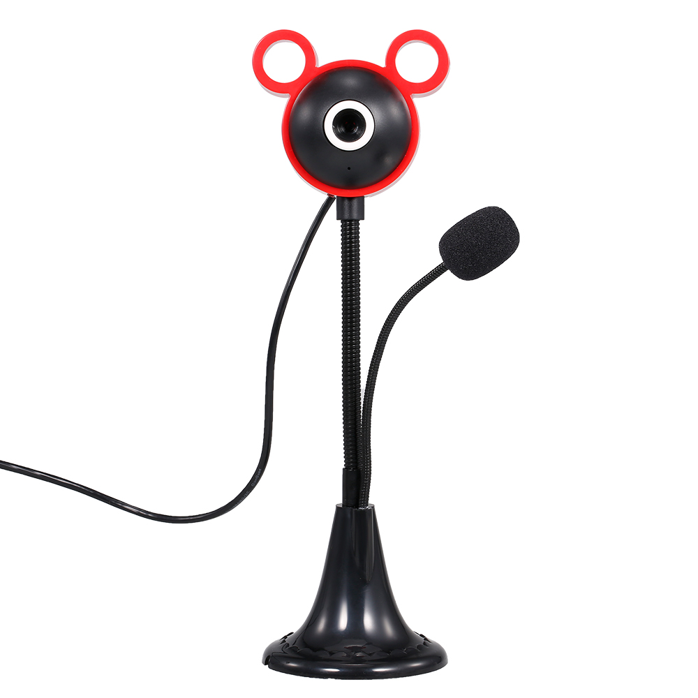 Webcam độ nét cao 5MP 480P 30 khung hình giảm tiếng ồn có Micrô HD và USB Plug & Play