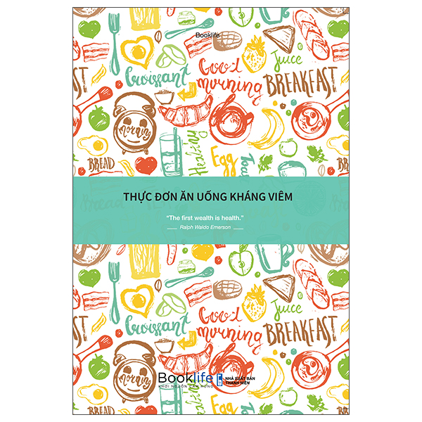 Sách sổ - Thực đơn ăn uống kháng viêm