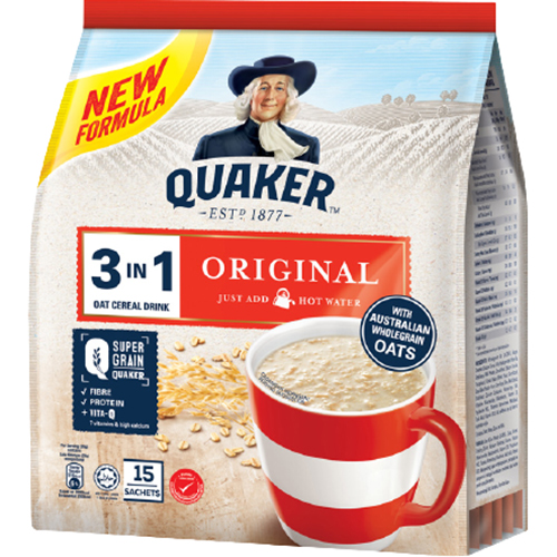 Combo 4 món Cho cả nhà: Yến mạch Quaker và Bánh snack khoai tây miếng Lay's Stax Thái