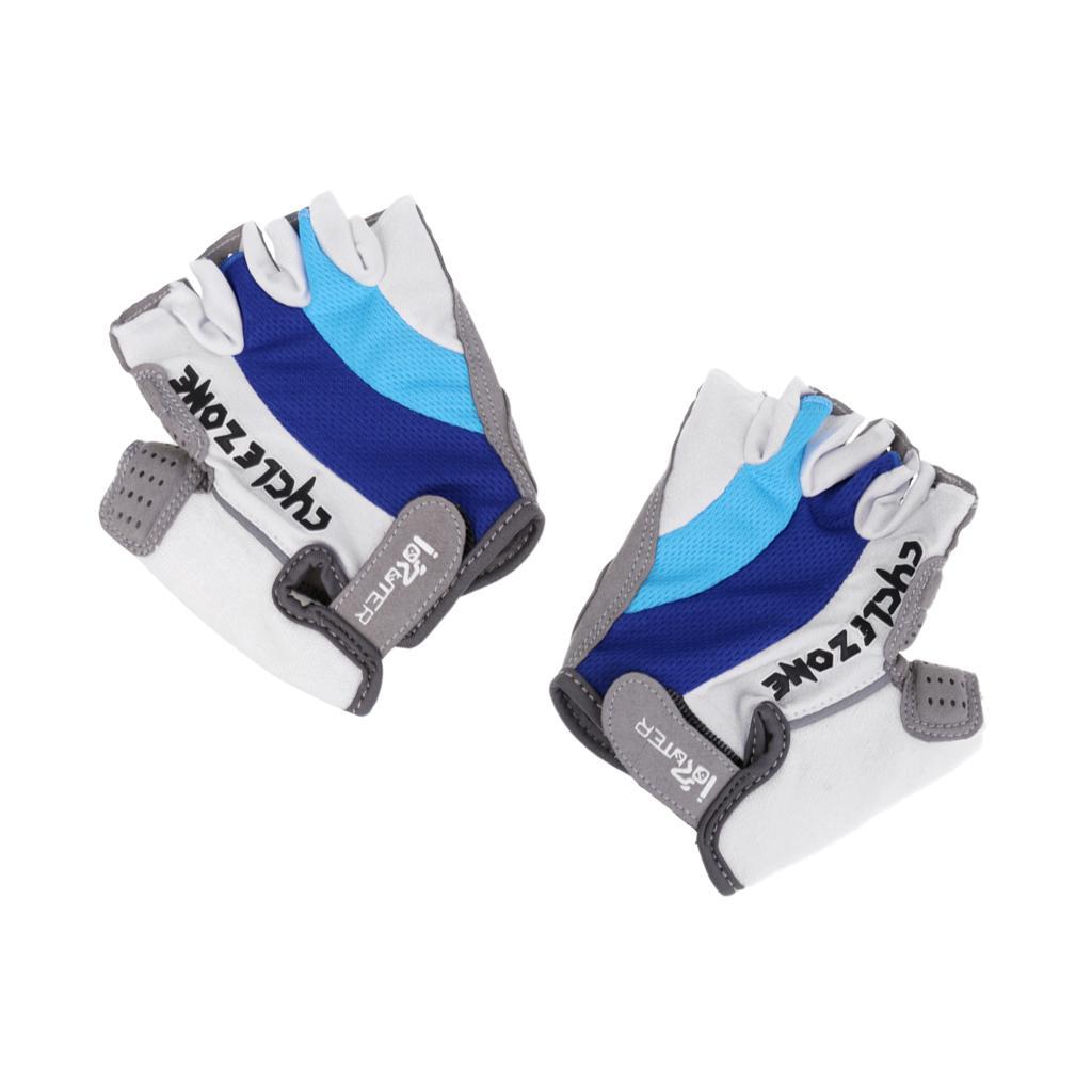 Shockproof Anti-slip Outdoor Professional Road Bike Bicycle Half Finger Cycling Gloves for Men Sport Gloves
