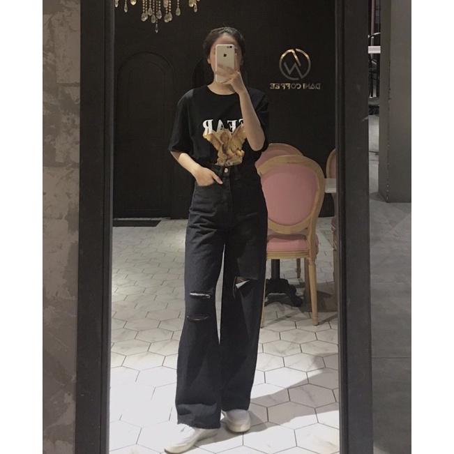 Quần Baggy JEANS Ống Suông