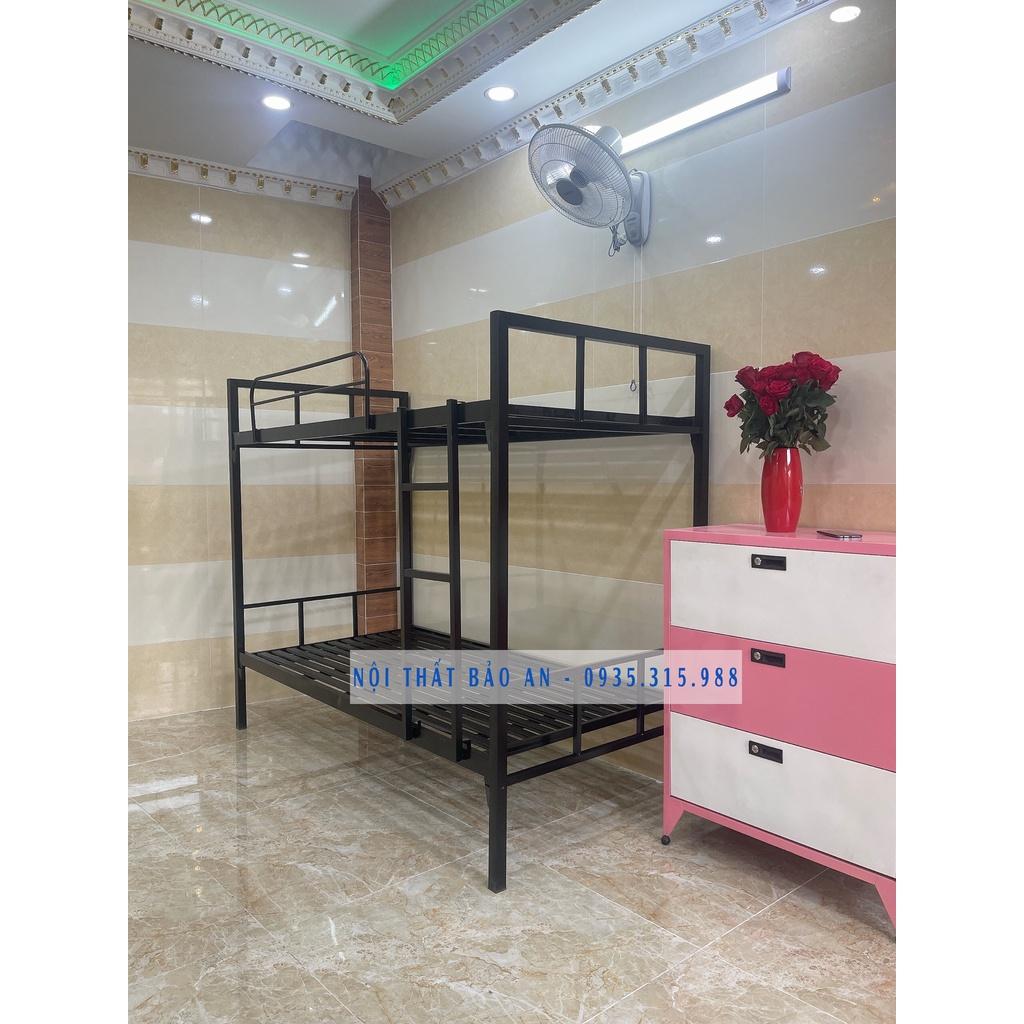 Giường sắt hai tầng homstay 1mx2m BẢO AN