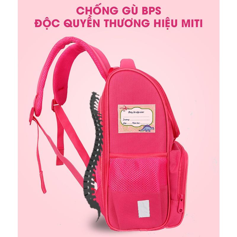 Cặp Chống Gù Bé Gái Size M - Miti C11072M_CHO1_HONG.N - Hình Cún