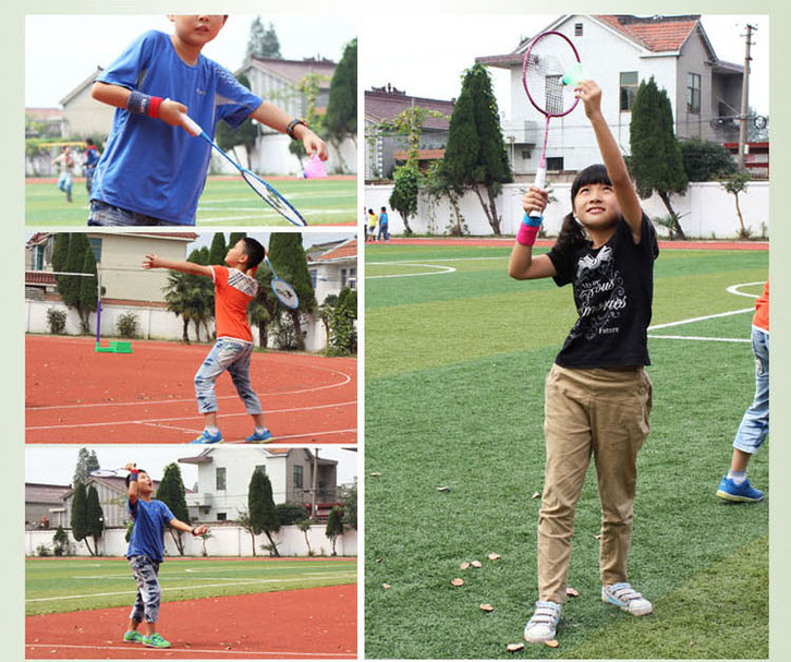 Bộ 2 vợt cầu lông trẻ em AOLIKES A-8123 Badminton for Kids Outdoor Sports