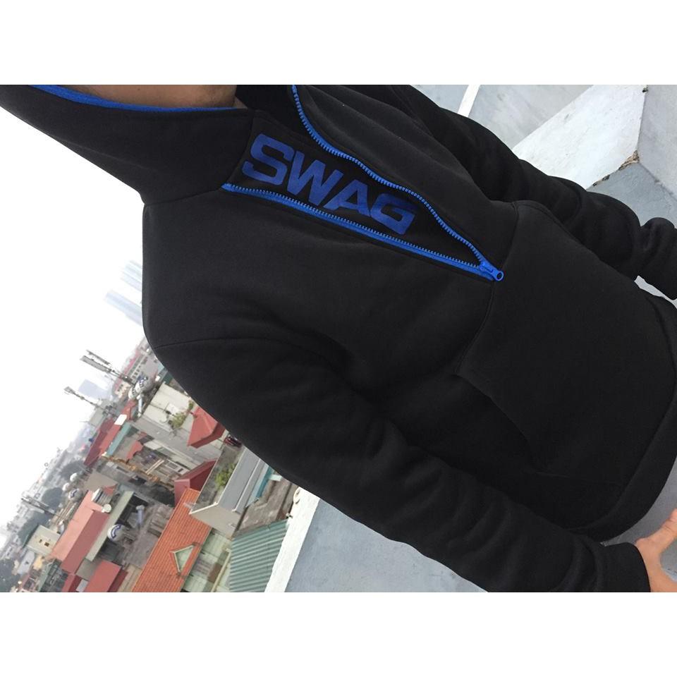 Áo HOODIE Nam khóa kéo chất lừ