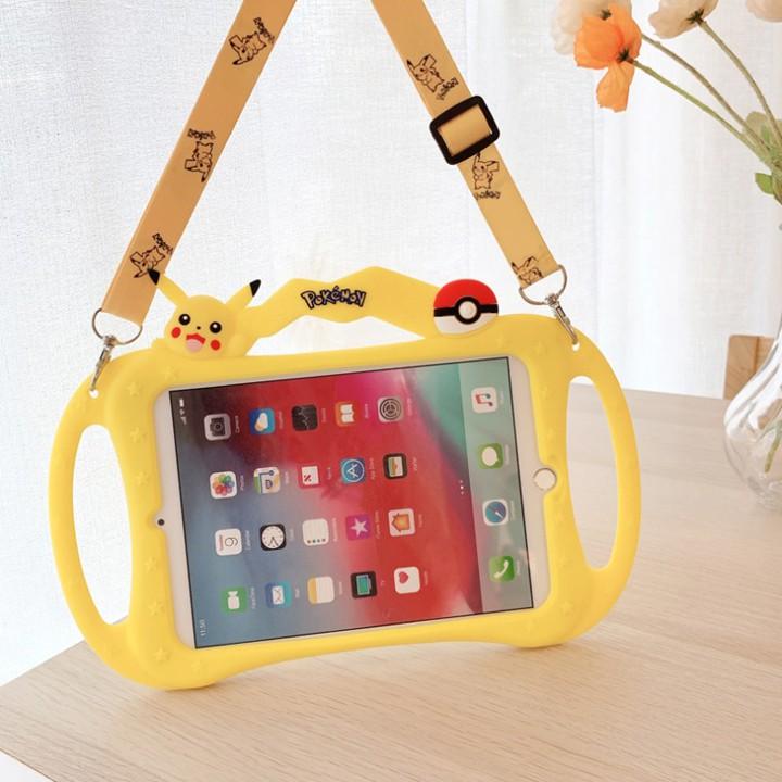 Ốp Lưng cho iPad mini, iPad Air, iPad Pro silicon hoạt hình cực dễ thương, nhiều màu - Mã TZAT909