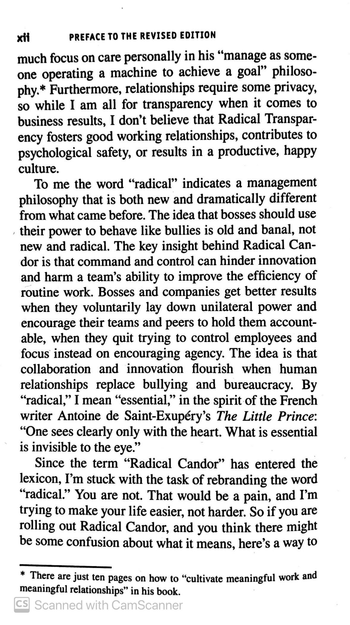 Radical Candor: How To Get What You Want By Saying What You Mean