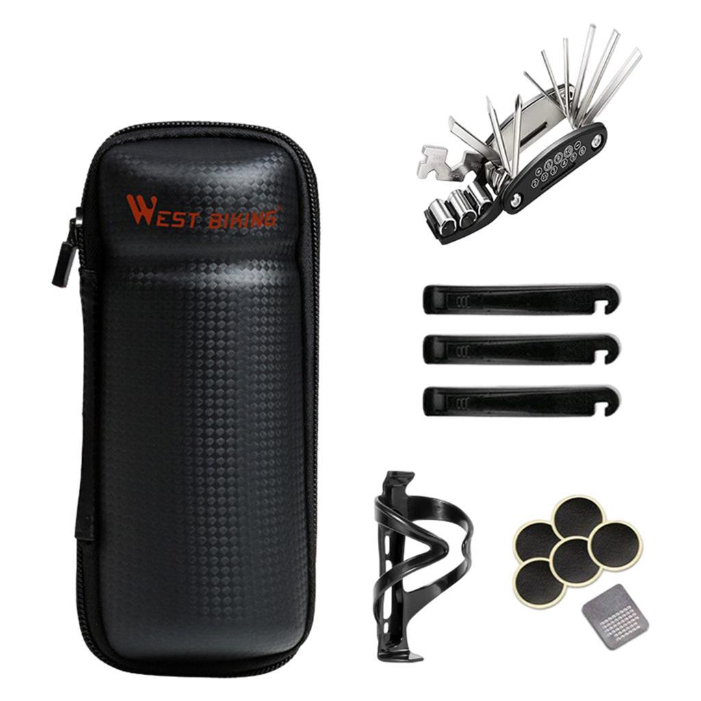 16 in 1 Multi-Function  Repair  Cycling Bike Wrench Textured bag