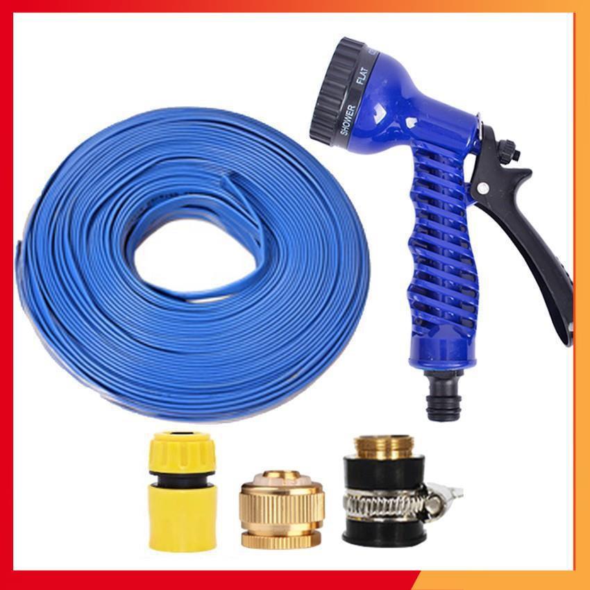 Bộ dây và vòi xịt tăng áp lực nước,rửa xe, tưới cây 15m 206843