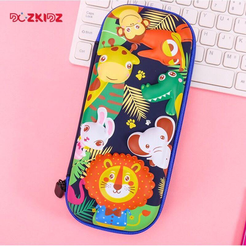 Hộp đựng bút học sinh họa tiết 3D bắt mắt - DOZKIDZ