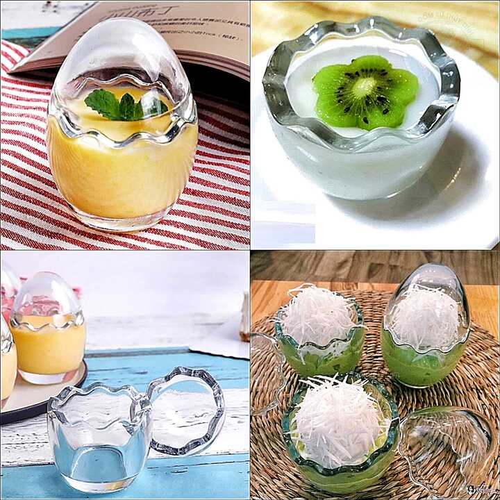 Quả Trứng Thủy Tinh 60ML – Hũ Thủy Tinh Nhỏ 60ML cường lực, chịu nhiệt cực dày, siêu trong – Hủ Gia Vị đẹp