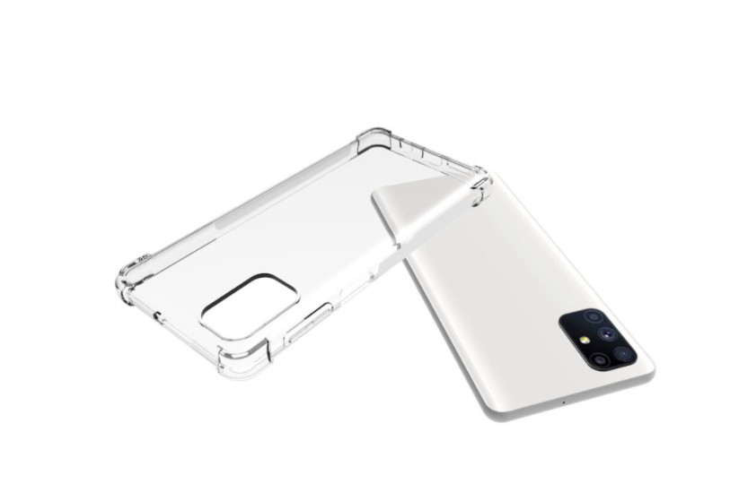 Ốp lưng dành cho SamSung Galaxy M51 bảo vệ camera, dẻo trong suốt, chống va đập