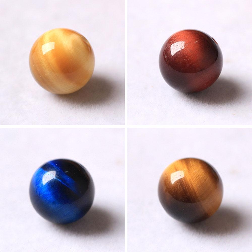 Hạt đá mắt hổ dùng làm sản phẩm handmade DIY 10mm