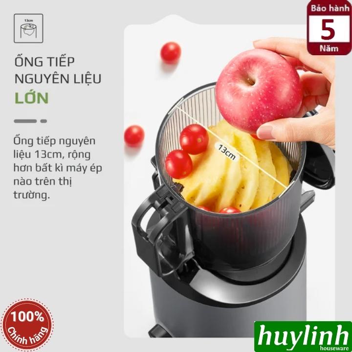 Máy ép chậm Olivo SJ196 - Mẫu mới - 250W - Bảo hành 5 năm - Hàng chính hãng - Họng lớn 13cm