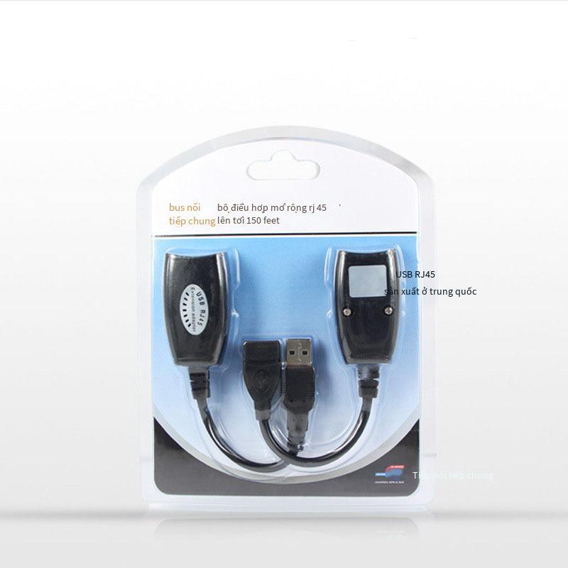 Bộ khuếch đại tín hiệu USB giá thấp nhất Bộ mở rộng USB mở rộng dòng 50 mét bộ mở rộng mạng usb rj45