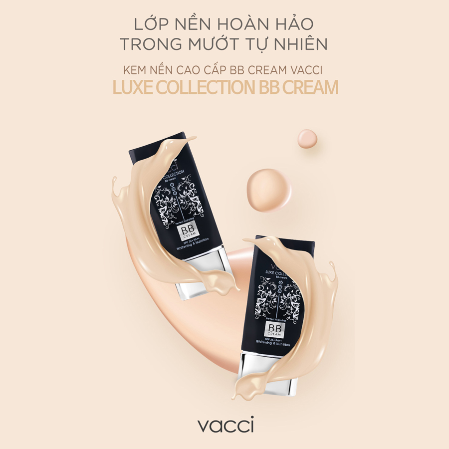 KEM PHẤN TRANG ĐIỂM CAO CẤP DƯỠNG TRẮNG DA THẾ HỆ MỚI BB CREAM DẠNG TUÝP SPF36+PA++