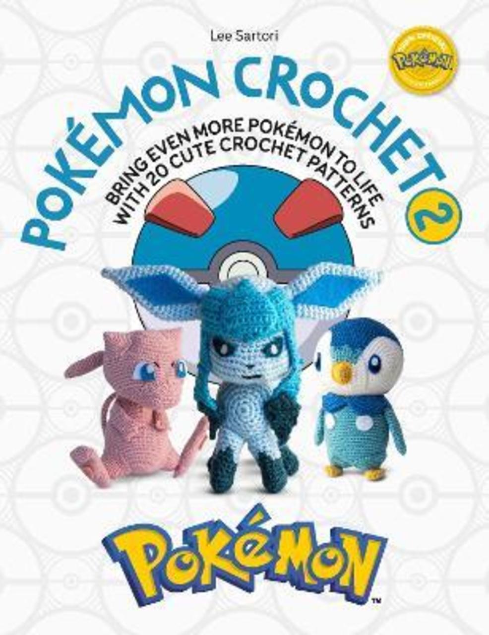 Sách - Pokemon Crochet Vol 2 : Bring even more Pokemon to life with 20 cute croch by Lee Sartori (UK edition, paperback)
