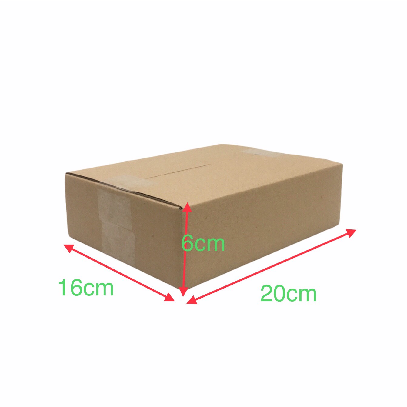 20x16x6 Combo 10 hộp Carton đóng hàng size 20*16*6