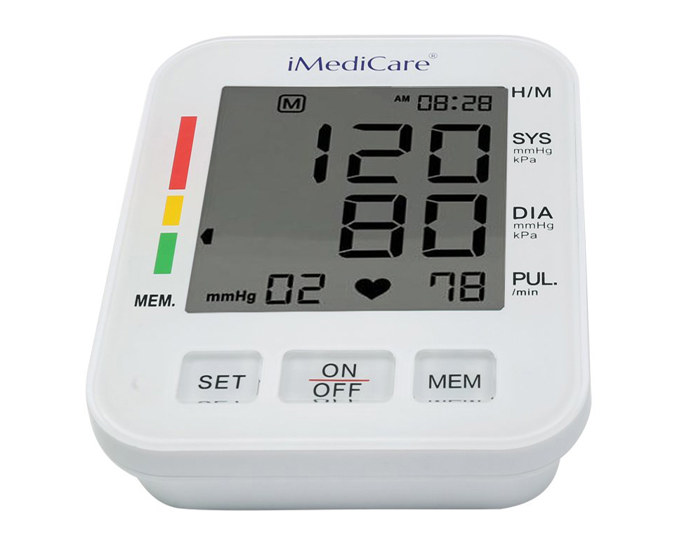 Máy đo huyết áp điện tử bắp tay iMediCare iBPM-6S (Hàng chính hãng)