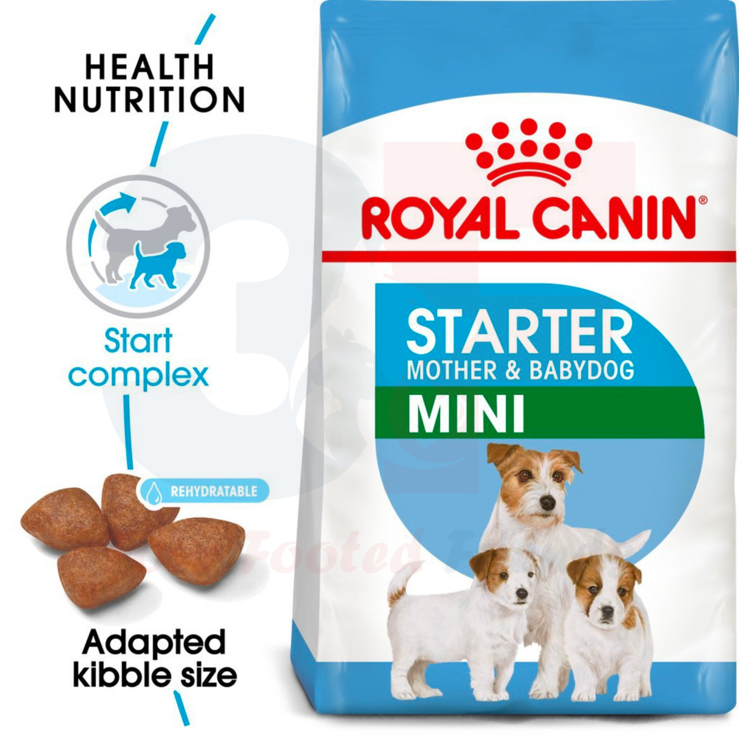 Thức Ăn Hạt Cho Chó Mẹ và Con Royal Canin Mini Starter Mother And Babydog - 1KG