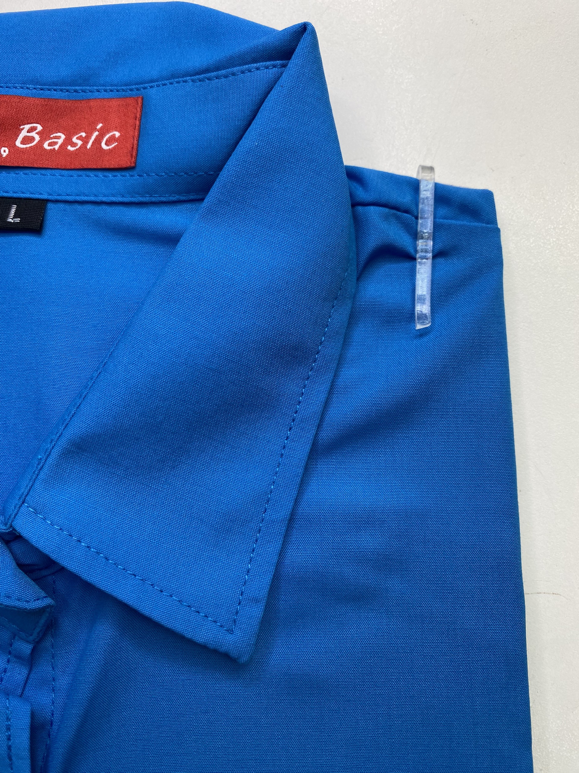Áo công đoàn việt nam sơ mi nữ cộc tay basic,chất liệu pangzim liên doanh,logo sắc nét